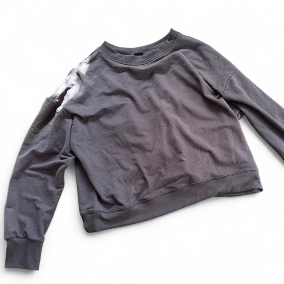 Avia Women's Black Oversized Cutout Sweater Top size Medium 8-10 - Picture 7 of 7